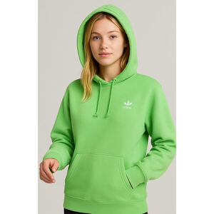 Womens Adidas Green Hoodie Med Pullover Atheleisure Sporty Chic Relaxed Normcore